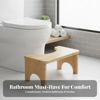 crouchting Stool Anti-Slip Bathroom Accessory Improves Posture for Home, Children