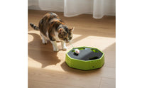 Interactive Automatic Mouse Chase Toy Relieves Boredom Feline Hide and Seek Toy Electric Feline Teaser for Cats, Kittens, Indoor