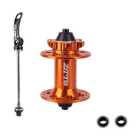 Bike Front Hub with Bearings Sealed Bearing Bike Multiple Speed Front Hub Axle Lightweight for Cyclists