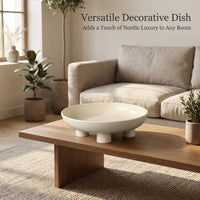 Display Cabinet Ceramic Fruit Ornament for Living Room Decor, Nordic Minimalist Decorative Figurine for Home and Office