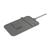 Tray Mat with Phone Stand Low-Profile Silicone Tray Mat Molded for Airplane