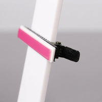 Hair Clip Holder Stand, Clear Acrylic Display Organizer, Retail for Accessory Storage, Transparent Barrette Rack