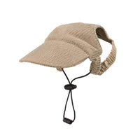 Dog Hat with Ear Holes Adjustable Dog Baseball Cap Long-Lasting for Hiking