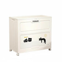 foldable Box with Front Door Foldable Design Stackable Container sturdy
