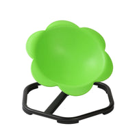 Molded Flower Rotating Chair Smooth Sensory Rotating Chair Low-Height Sensory Integration Toy 360° for Children, Toddlers, Playroom, Home