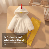 Adorable Chicken Romper with Pants