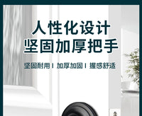 三杆执手锁锌合金室内门锁静音锁跨境锁三杆式执手锁卫生间门锁