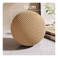 Protects Furniture Sisal Cat Scratching Ball Natural Claw Grinding Sisal Scratching Ball