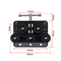 Pipe Straightener Tool for 3/16 inch to 1.0 inch Diameter, Aluminum Alloy