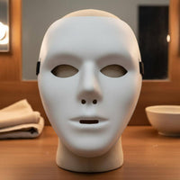 Blank Full Face Mask Costume Accessory Lightweight for Performers