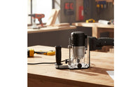 Router Base Plate with Handle More Secure Hand Routing Inverted Router Base