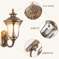 Outdoor Waterproof European Retro LED Courtyard Light for Garden, Villa, Corridor, Balcony