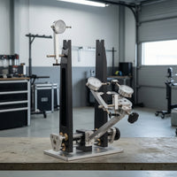 Wheel Truing Stand with Dial Indicators Truing Stand with Dial Indicators Adjustable for Mechanics