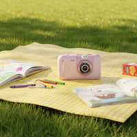 Flip Lens Kids Camera High-Definition Electronic Toy Easy to Use for Travel