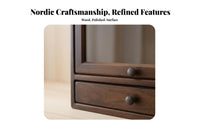 Multi-Section Shelf unit Japanese artistic and aesthetic Multi-Compartment Organizer