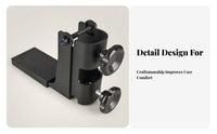 Leverage Digging Assist Attachment Foot Platform Spade Helper Hand-Tightening Knobs Soil Turning Aid Bolt Fastening