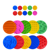 Silicone Tactile Training Mat for Kids Foot Massage and Balance