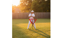 Baseball Net with Tripod Stand Compact Baseball Hitting Net Lightweight Portable Backstop for Coaches