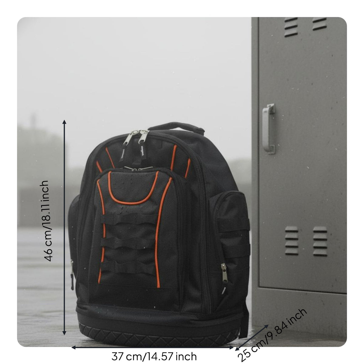 Electrician Tool Backpack Large Capacity for Contractors, Mechanics