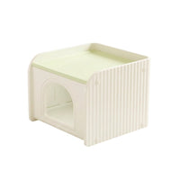Cabinet Pet House Enclosed Indoor Pet House Sturdy Dog Kennel for Cats, Small Dogs, Living Room, Bedroom