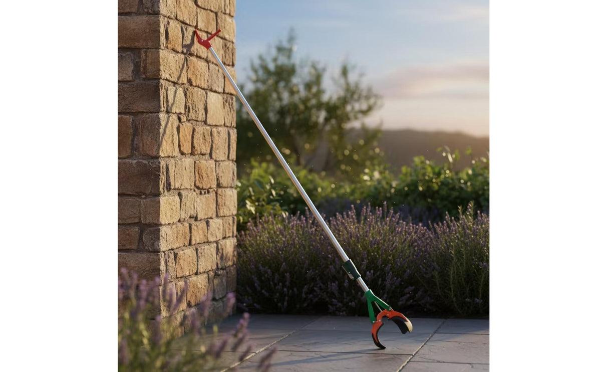 Extendable Fruit Picker with Telescopic Pole Adjustable Telescoping Fruit Picker Pole High-Reach Tool Manual for Orchardists, Gardeners, Orchard, Garden, Backyard