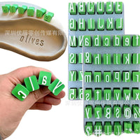 Alphabet Stamps Set for Clay Pottery - Upper and Lower Case Letters