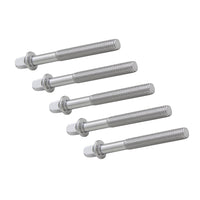 Drum Set Short Screws 6-Pack Iron Electroplated Bass Drum Toms Screws Percussion Accessories