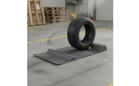 Non-Slip Surface Car Tire Stop Block All-Weather Garage Wheel Stopper Wear-Resistant for Truck Drivers, RV Owners, Driveway