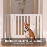 adaptable Puppy Gate Configurable Shape Dog Playpen Foldable Design for Hallmanner