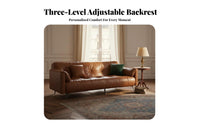 Three-Seater Folding Sofa Bed VersatileUse Folding Foam Sofa Bed Vintage design Living Room Furniture for Small Apartment Dwellers, People Hosting Guests
