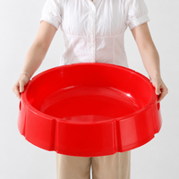 Chicken Feeding Trough, Large Plastic Round Feeder, Chick Feeder, Poultry Feeding Tool