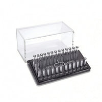 Archwire Storage Box Clear Orthodontic Arch Wire Box Acrylic for Treatment Rooms
