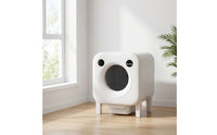 Self-Cleaning Cat Litter Box Handshands-off Automatic Cat Litter Box Pet Supply Odor-Control Clumping-Compatible