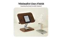 Adjustable Wooden Bookrest Multi-Functional Adjustable perusing Tray Handshandscomplimentary