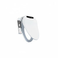 Warm Water Cleansing Automatic Bidet Seat Easy Install Electric Bidet Seat Overheating Protection Bathroom Fixture Auto Night Light