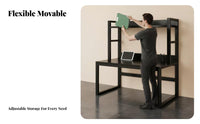 Foldable Laptop Tray Multifunctional Portable Furniture No Assembly Required