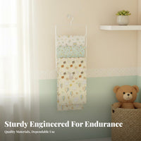 coiled Blanket Hanger Multi-Functional Closet Organizer Space-Saving for Parents