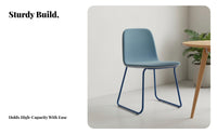 Wireframe Leisure Chair Nordic Aesthetic Indoor Furniture Minimalist Design Curved Rearrest for Homeowners, Adults, Bar