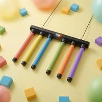 Lightweight Hanging Reaction Toy Plastic Rod Test Game Easy to Carry Response Test Toy Safe Edges