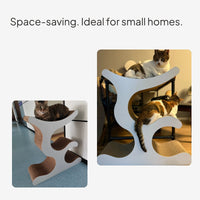 Corrugated Cat Scratcher and Climbing Frame