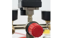90-125 PSI Single Port Pressure Switch Bracket with Ball Valve Air Pressure Switch Assembly Quick Installation Power Equipment