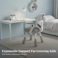 Adjustable Student Armchair Support Study Chair Ergonomic Design for Boys