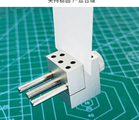Xingji Model Aluminum Alloy Split Precision Vise Metal Handheld for Gundam Military Modification Polishing Hole Coloring Tool
