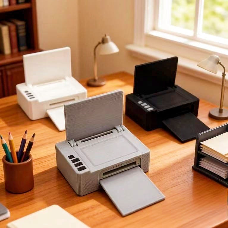 1:12 Scale Miniature Printer Model for Dollhouse
