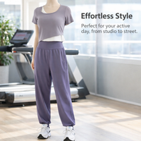Tracksuit Womens Full Set 2 Piece Outfits for Gym with Quick Dry Material, Plus Size Wear for in Extended Sizes, Moisture Wicking Activewear