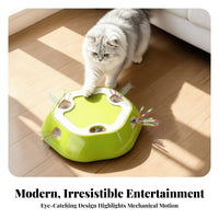 Automatic Interactive Cat Toy | Colorful Teasing Strands, Electric Cat Toy, for Home