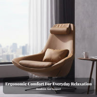 Sail Design Rotating Chair Nordic and Theme Single Sofa Soft Padded Padding Sculptural for-Male for Adults, Homeowners