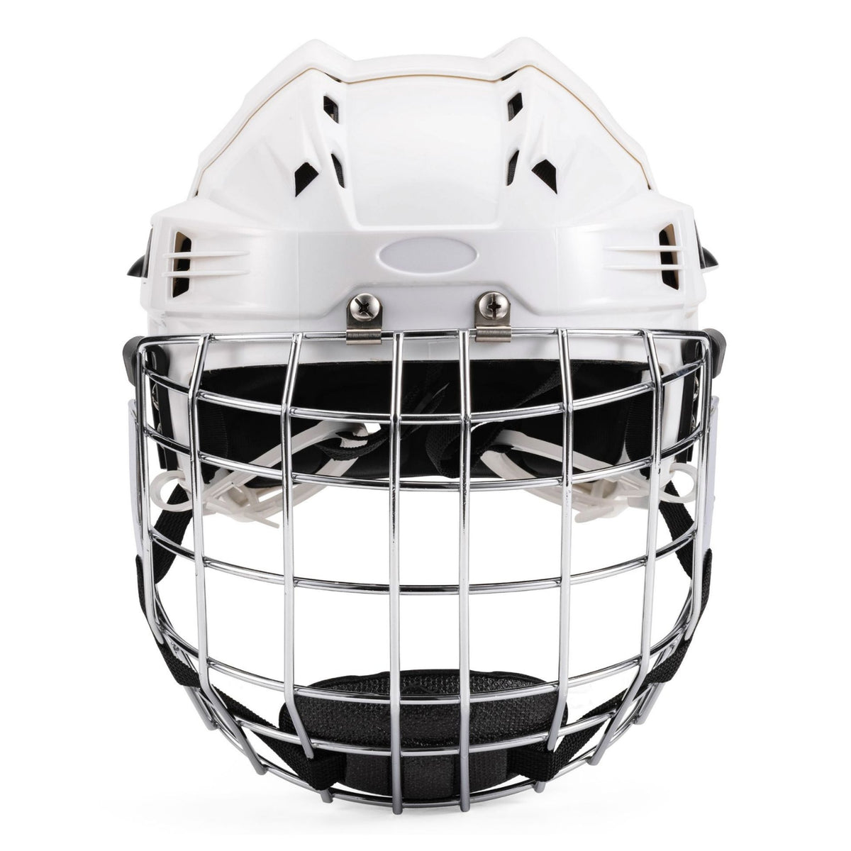 Hockey Helmet with Cage Shielded Hockey Helmet with Facial Guard Cage Tough-Exterior for Ice Rink