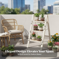 Multi-Tier Plant Stand Floor-Standing Tiered Pot Rack sturdyDuty for Living Room