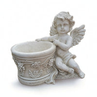 Angel Planter Decorative Angel Flower Pot Cottage-Style for Garden, Tabletop